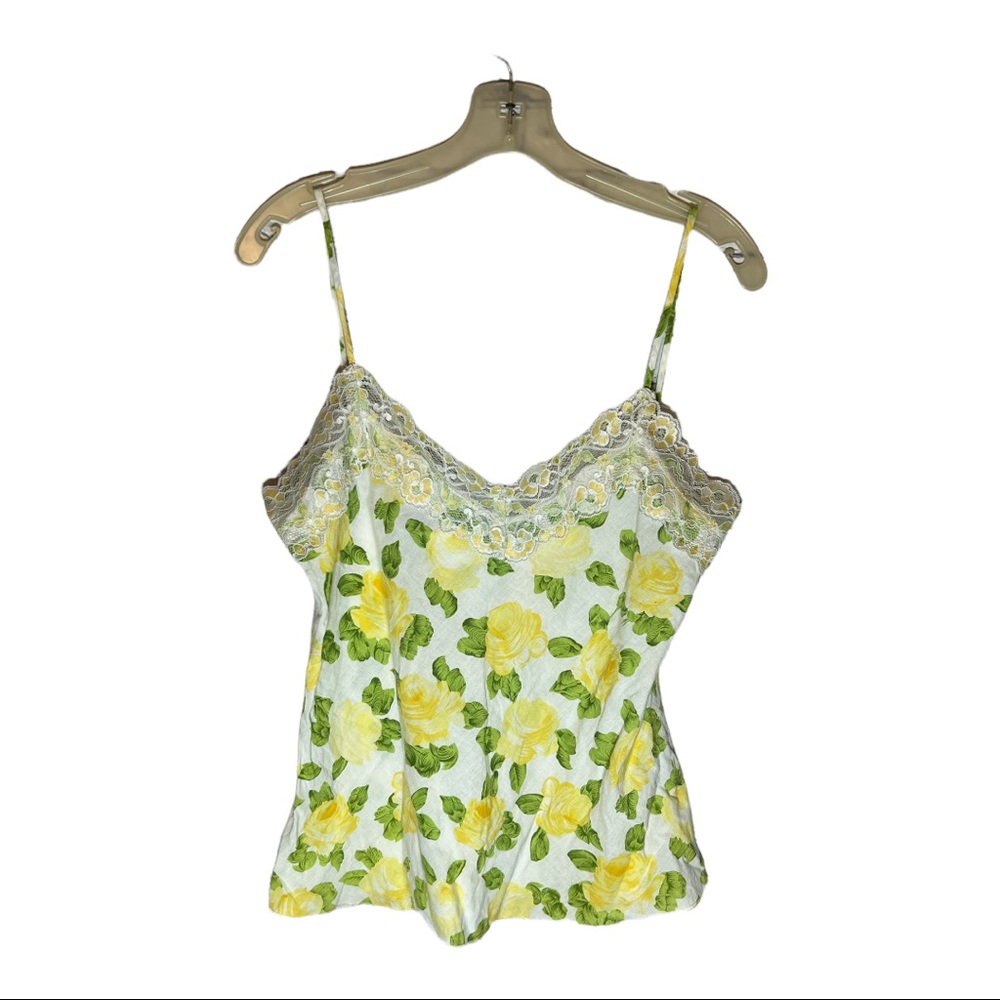 Vintage Gadzooks Y2K sleeveless blouse size medium